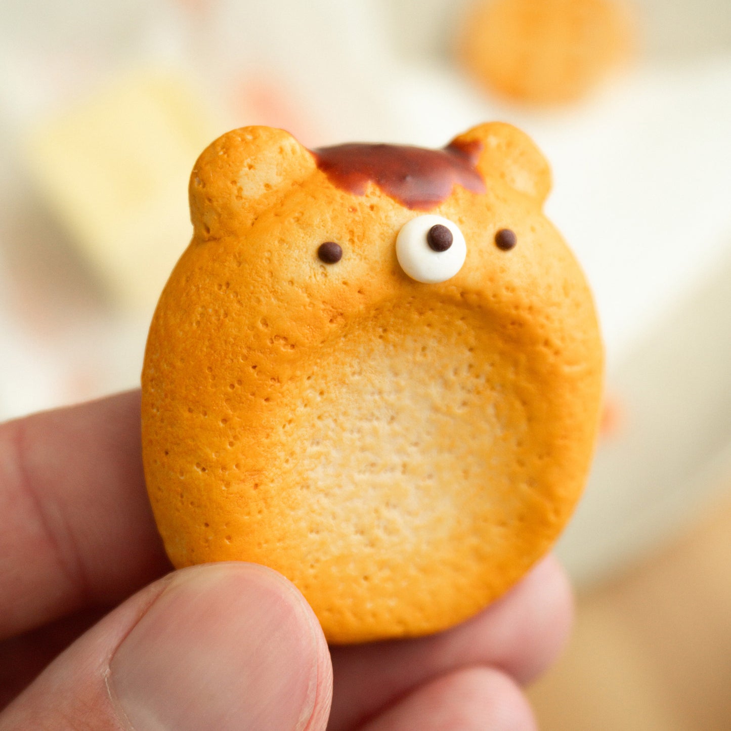 Bear Cookie Worry Stone