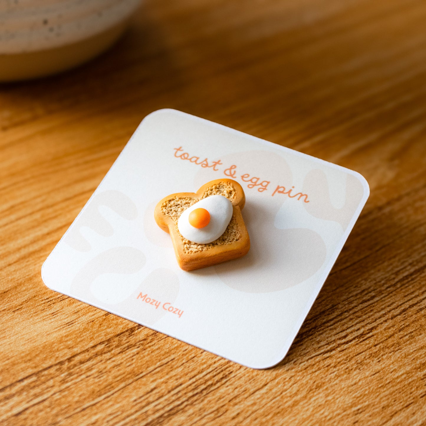 Toast & Egg Pin