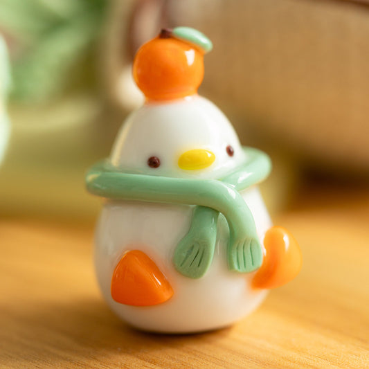 Cozy Tangerine Duckie