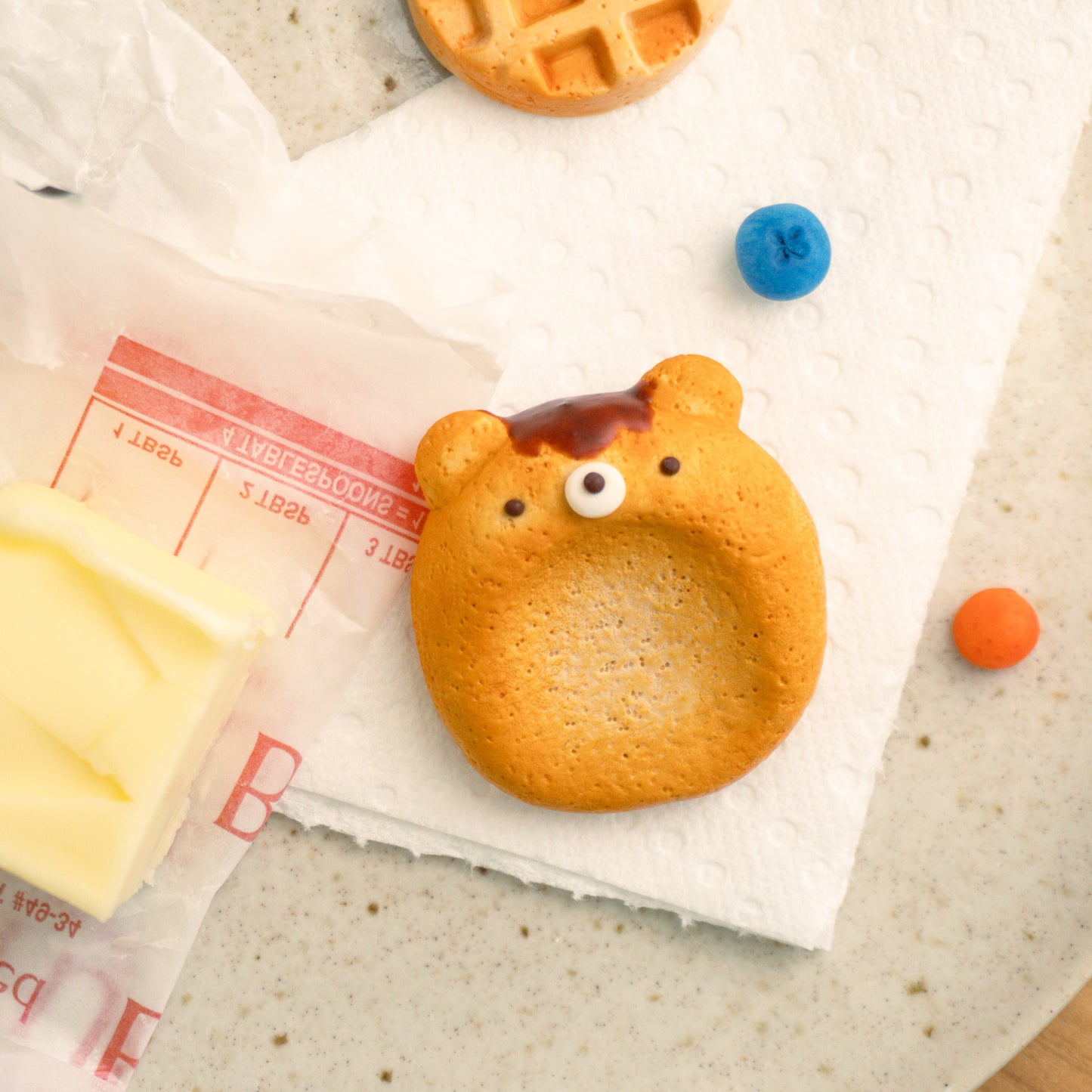 Bear Cookie Worry Stone
