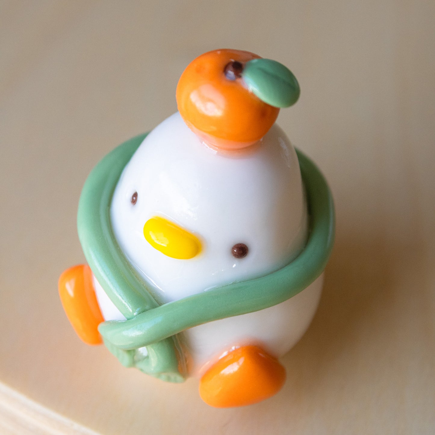 Cozy Tangerine Duckie