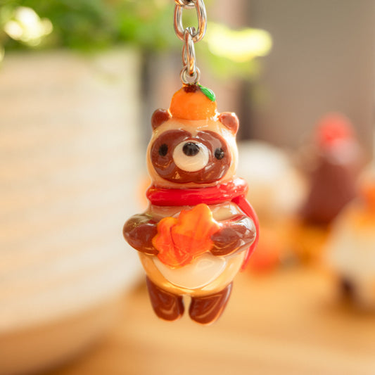 PREORDER: Fall Tangerine Tanuki