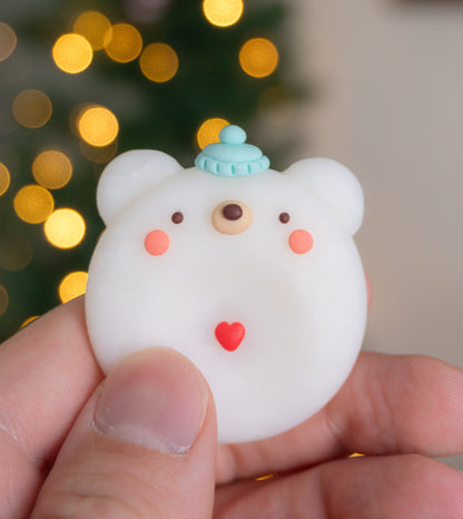 Polar Bear Worry Stone