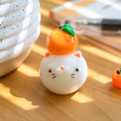 PREORDER: Tangerine Mochi Cat Desk Friend