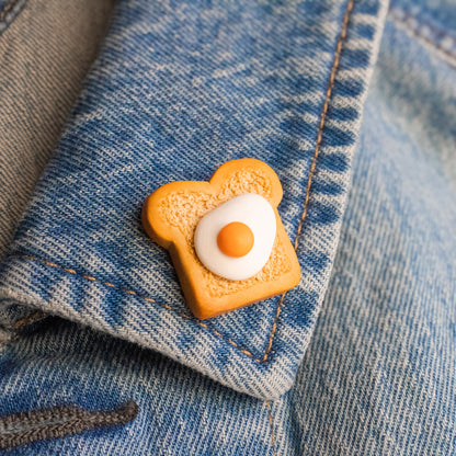 Toast & Egg Pin