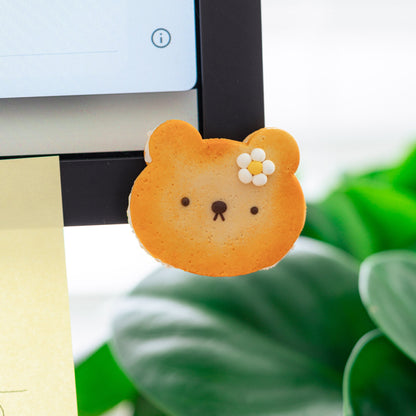 Flower Bear Cookie Magnet