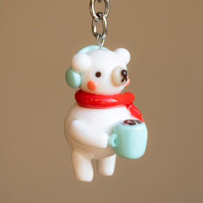 Polar Bear Keychain