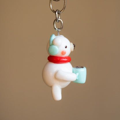 Polar Bear Keychain