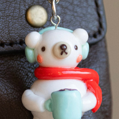 Polar Bear Keychain