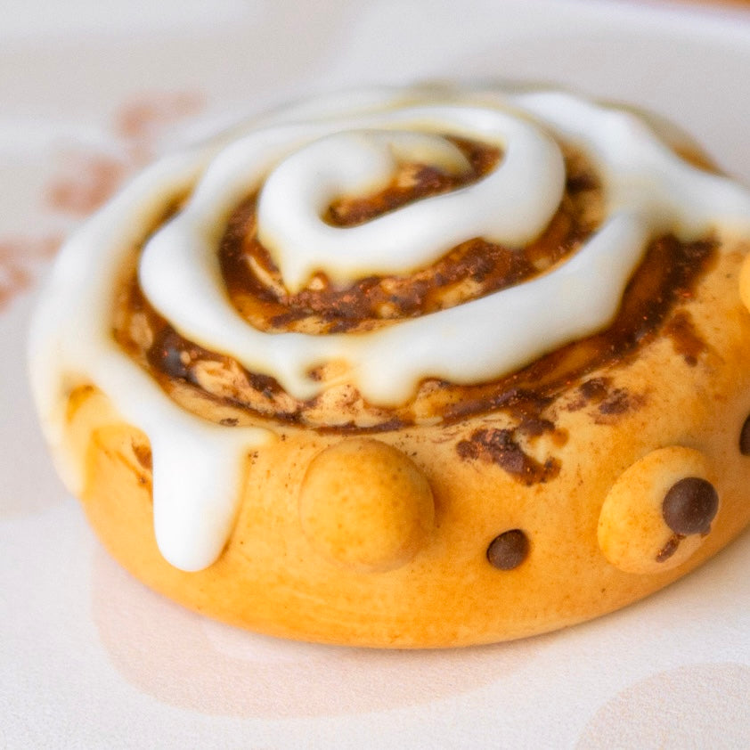 Cinnamon Roll Bear Pin
