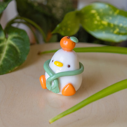 Cozy Tangerine Duckie