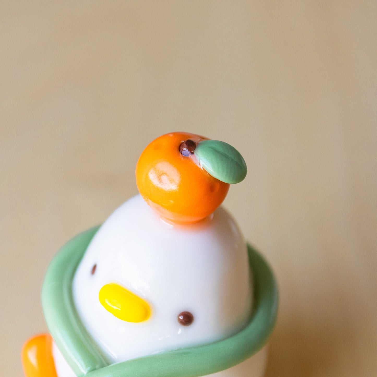 Cozy Tangerine Duckie