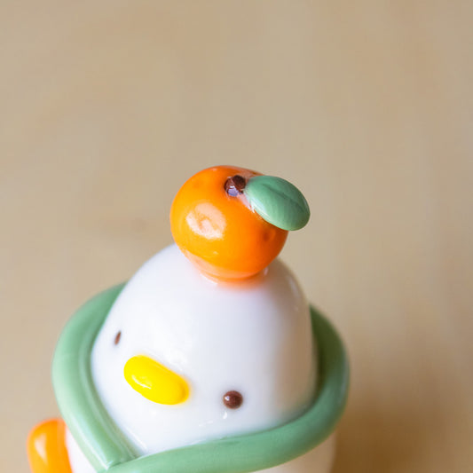 Cozy Tangerine Duckie