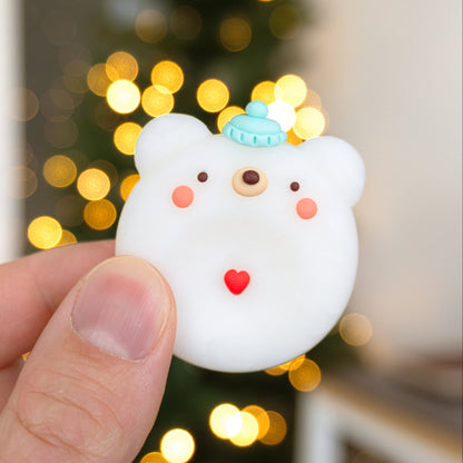 Polar Bear Worry Stone