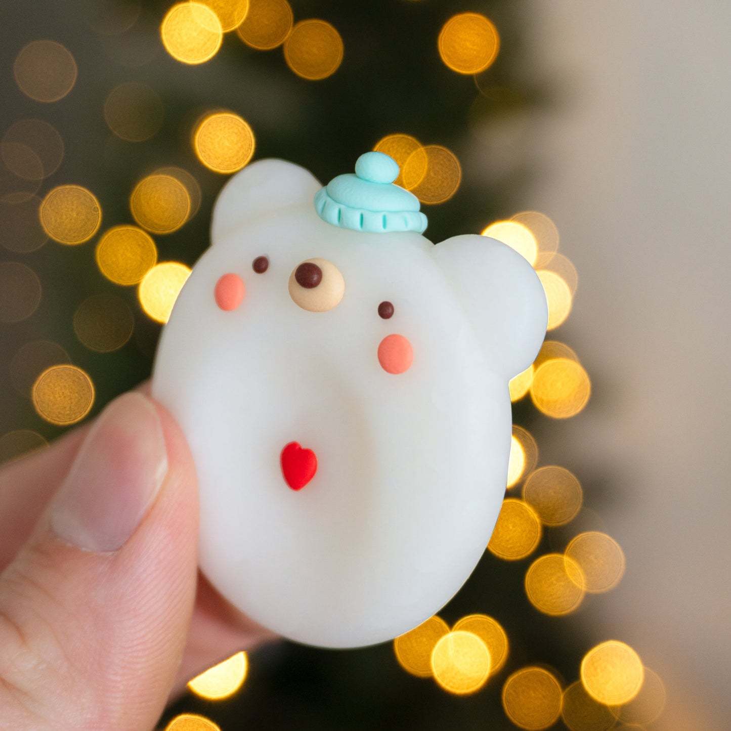 Polar Bear Worry Stone