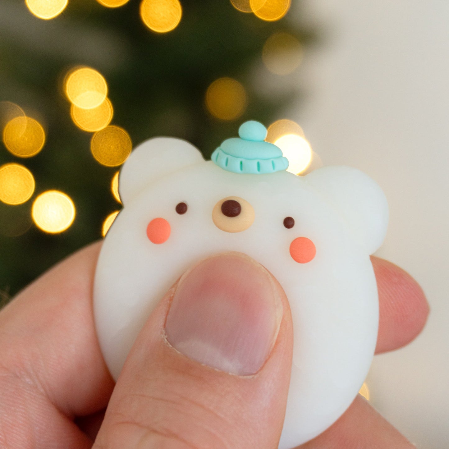 Polar Bear Worry Stone