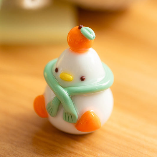Cozy Tangerine Duckie