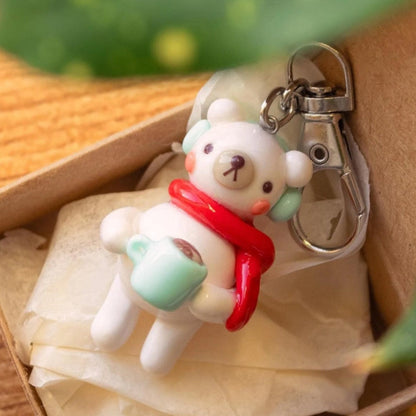 Polar Bear Keychain